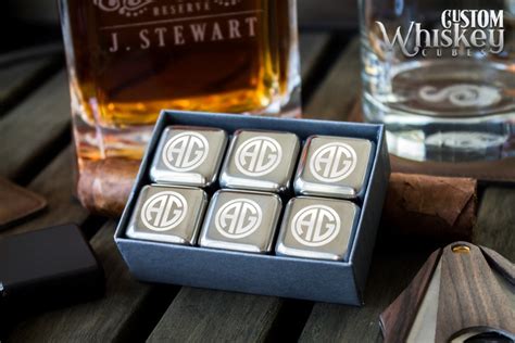 Personalized Whiskey Stones Engraved Whiskey Stones Etsy