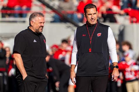 What Wisconsin Head Coach Luke Fickell And Players Said After Falling