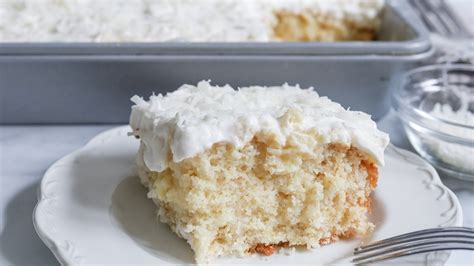 Delicious Pineapple Coconut Cake Recipe With Homemade Pudding And Icing