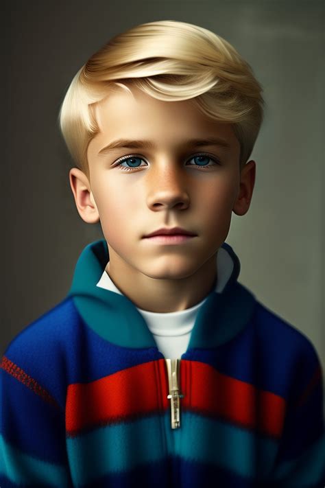 Lexica Year Old Blonde Russian Man He Has Short Hair