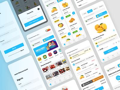 Instacart Clone App designs, themes, templates and downloadable graphic elements on Dribbble