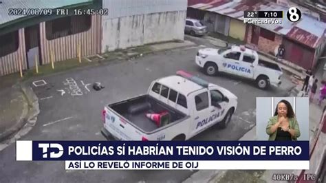 Oij Confirma Que Polic As S Vieron Perro Al Que Atropellaron