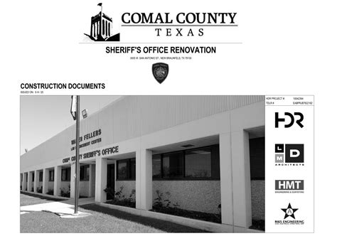 Comal County Sheriffs Office Renovation - Virtual Builders Exchange