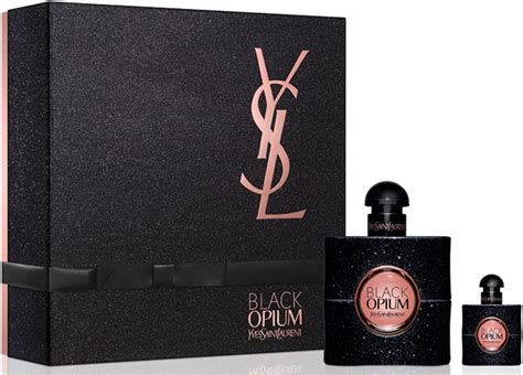 Black Opium By Yves Saint Laurent Eau De Parfum Spray 50ml And Eau De