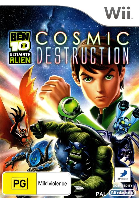 Ben 10 Ultimate Alien Cosmic Destruction Wii Super Retro Wii