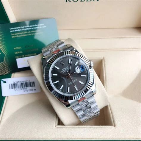 Rolex Oyster Perpetual Datejust Gray automatski muški sat