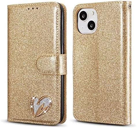 Qltypri Wallet Case For Iphone Se Se G Glitter Pu