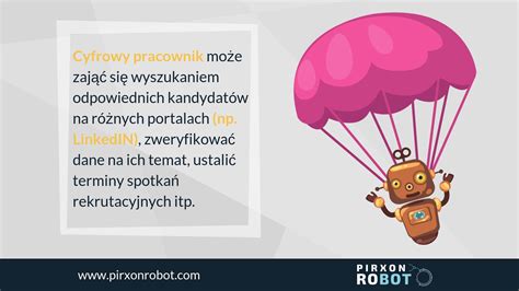 Zastosowanie i przykłady robotyzacji w HR Pirxon