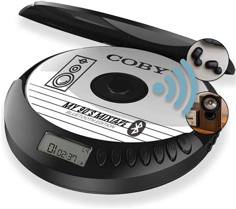 Gpx Pc332b Portable Cd Player With Anti Skip Protection Fm