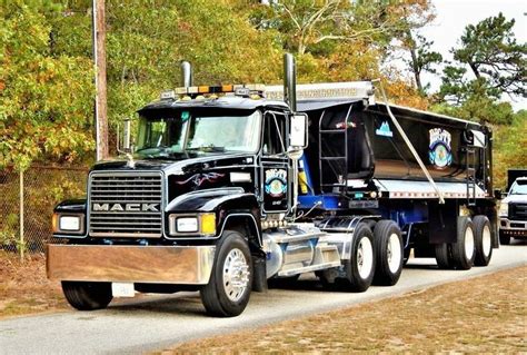 Pin By IVAN KOVSH On American Trucks Mack Dump Truck Semi Trucks Trucks