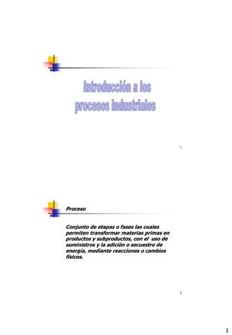 Introducci N A Los Procesos Industriales By Sim N Plaza Issuu