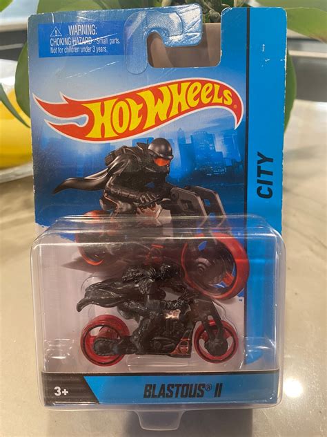 HOT WHEELS HW CITY BLASTOUS II Motorcycle W Rider EBay