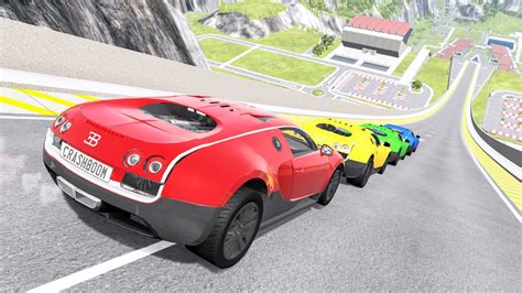 Epic High Speed Car Jumps 171 Beamng Drive Crashboompunk Youtube