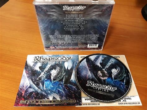 Rhapsody Of Fire Into The Legend Cd Photo Metal Kingdom