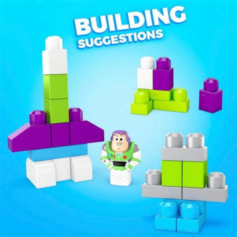 Bloques Buzz Lightyear Cubeta Armable Megabloks Cuotas sin interés