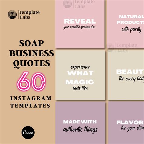 Soap Quotes Soap Flyer Soap Business Bundle Soap Templates - Etsy