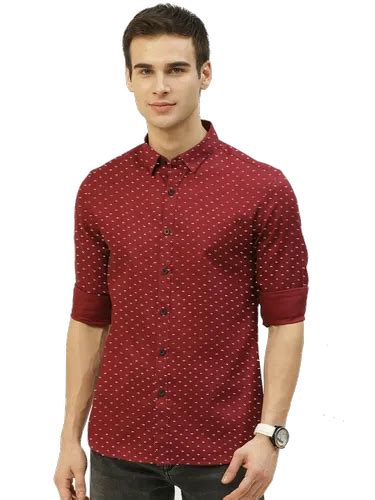 Casual Wear Cotton Linen Cotton Printed Shirts For Men Full Sleeves At