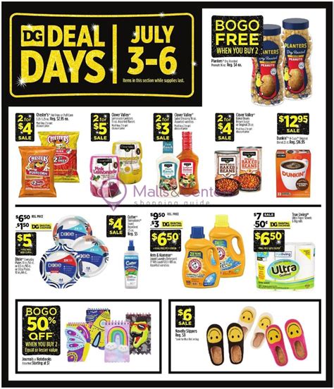 Dollar General Weekly Ad Valid From To Mallscenters