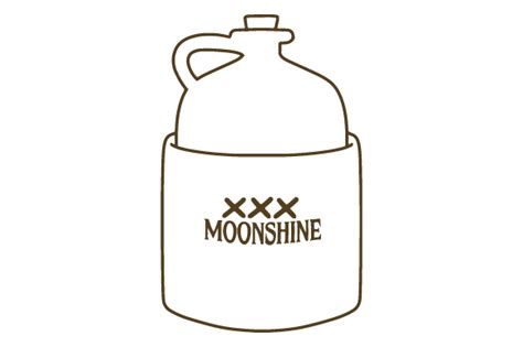 Moonshine Bottle