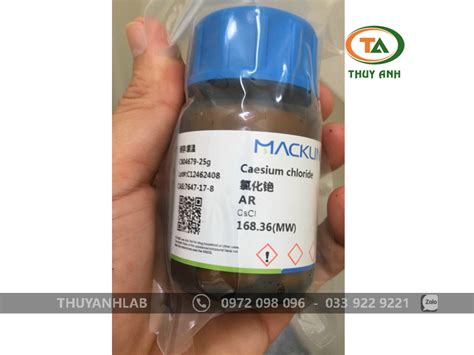 Hóa chất Cesium chloride THIẾT BỊ Y DƯỢC