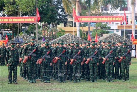 Đồng Tháp ra quân huấn luyện năm 2022 Ảnh thời sự trong nước Nội