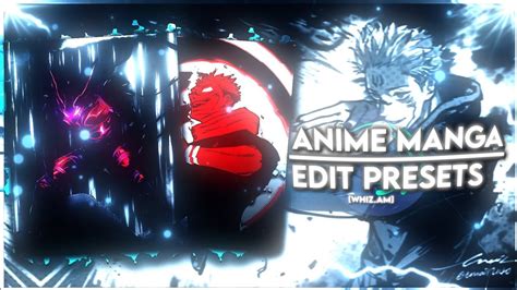 TRENDING MANGA EDITS PRESETS ALIGHT MOTION MANGA EDITS PRESETS