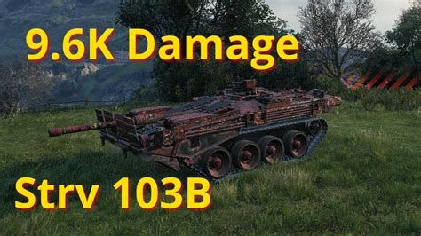 World Of Tanks Strv B K Damage Kills Wot Replays Youtube