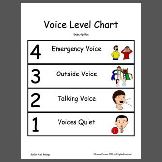 Voice Volume Chart