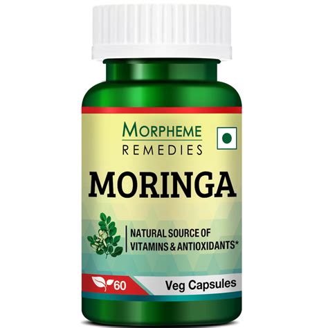 Best Moringa Extract Capsules Pure Moringa Products Morpheme Remedies India