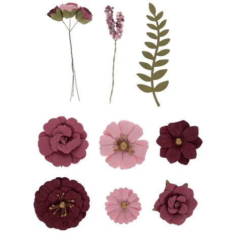 Magenta Flower Embellishments Hobby Lobby 2090207