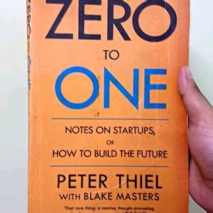 Fiction Books Zero To One By Peter Thiel Freeup