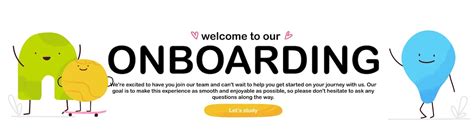 Premium Vector | Banner welcome to onboarding illustration with funny ...