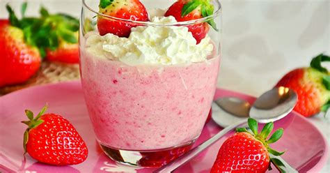 Recette Milkshake La Fraise Et Au Fromage Blanc