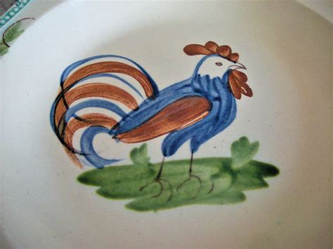 Proantic Assiette Octogonale Faience Fine D Aumale Xix Me Deco