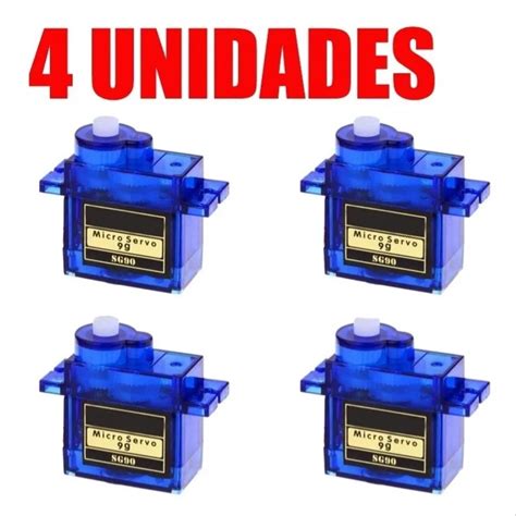 Micro Servo Aeromodelo G Sg Kit Unidades Shopee Brasil