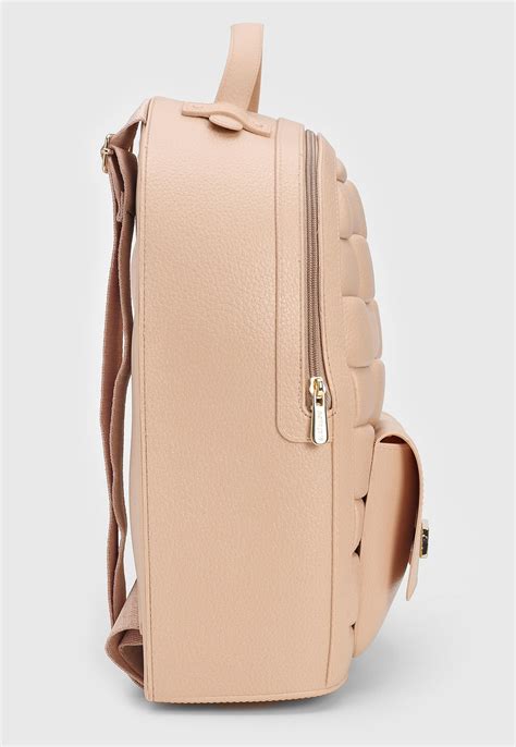 Mochila Petite Jolie Tressê Nude Compre Agora Dafiti Brasil