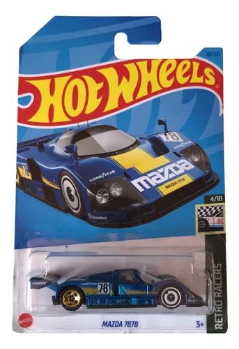 Carrito Hot Wheels Mazda 787b Retro Racers Mattel Nuevo Meses sin interés