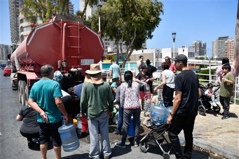 Antofagasta Enfrenta Masivo Corte De Agua Alcalde Critica Falta De