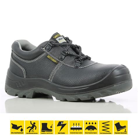 Safety Jogger Bestrun S3 Low Cut Safety Shoes Work Footwear Steel Toe Oil Resistance Anti Slip