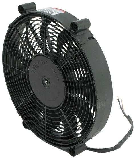 Derale 17 High Output Electric Single Radiator Fan 2 400 CFM