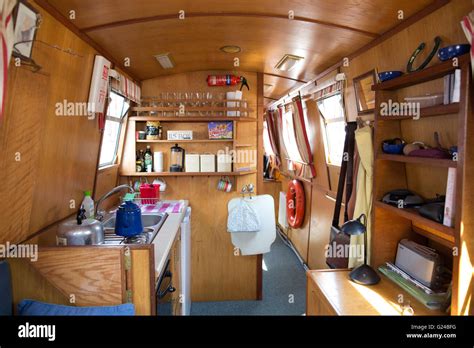 Canal boat interior hi-res stock photography and images - Alamy