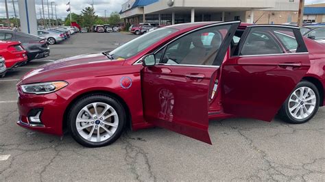 Pre Owned 2019 Ford Fusion Energi Titanium Sedan PC1078 YouTube