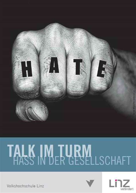 Hass in der Gesellschaft – Vortragsreihe im Wissensturm | Zusammenleben ...