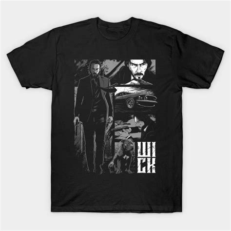 W I C K V John Wick T Shirt By Studiom The Shirt List Shirts