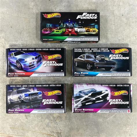 Hot Wheels Fast And Furious Box Set Hobbies Toys Toys Games On Carousell