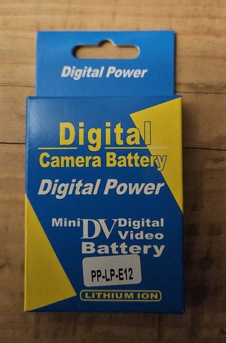 Baterija LP- E12 za Canon fotoaparat