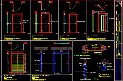 Details Of Doors DWG Detail For AutoCAD Designs CAD