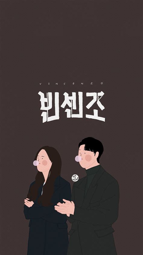 Vincenzo Kdrama Illustration Fan Art Vincenzo 빈센조 Cara Menggambar