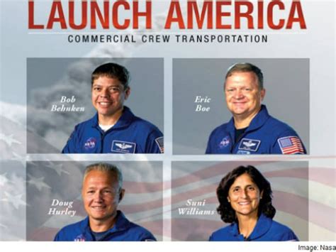 Indian American Astronaut Sunita Williams Selected In Nasas First Commercial Crew