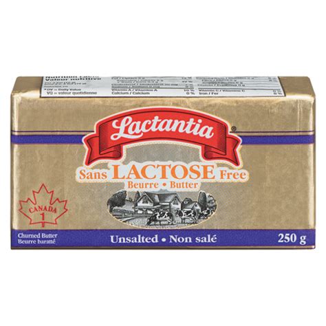 Lactantia Unsalted Lactose Free Butter (250 g) from Loblaws - Instacart